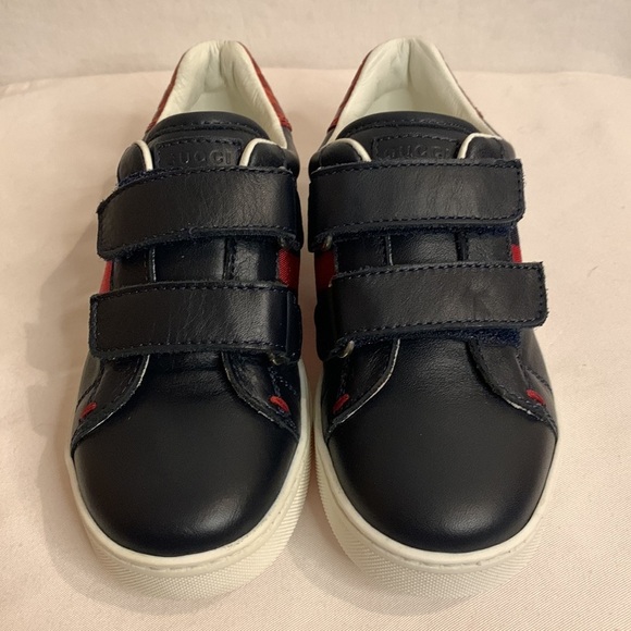 Gucci Kids Sneakers - Black and Red - Picture 2 of 16
